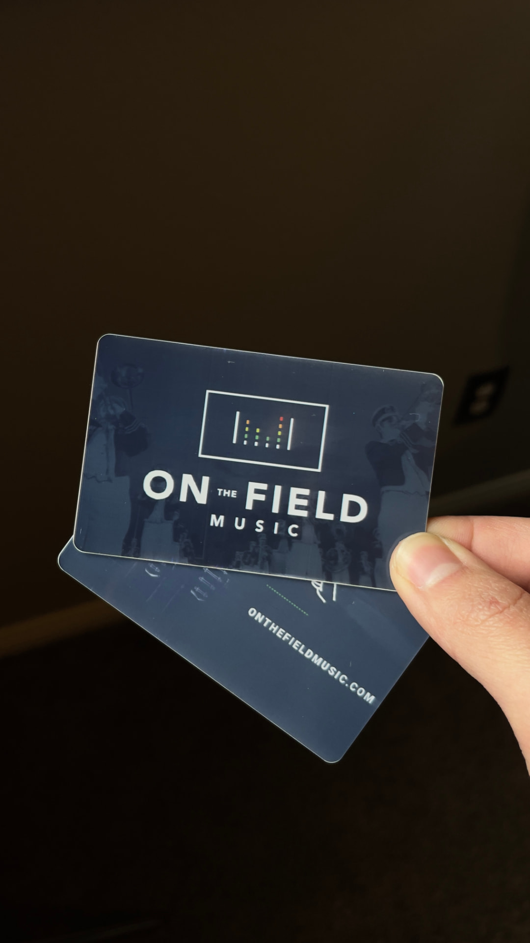 On The Field Music NFC cards